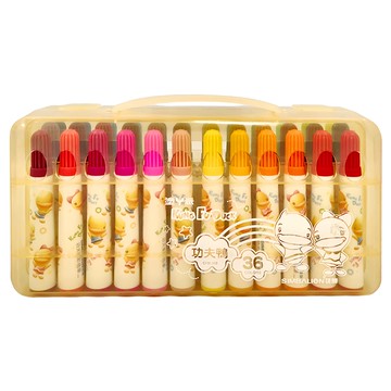 SIMBALION 雄獅 功夫鴨彩色筆 CFM-36B  36色  1盒