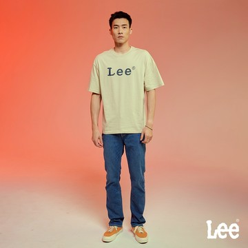 Lee 743 涼感 彈性中腰舒適直筒牛仔褲 男 中藍洗水 LB417025042