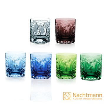 Traube系列-葡萄威士忌杯9cm-多色任選(限量款)禮盒包裝 - 深紫