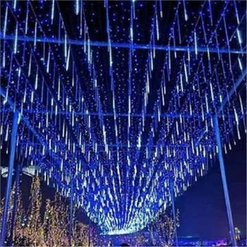 led流星雨燈戶外防水彩燈閃燈(1入2條