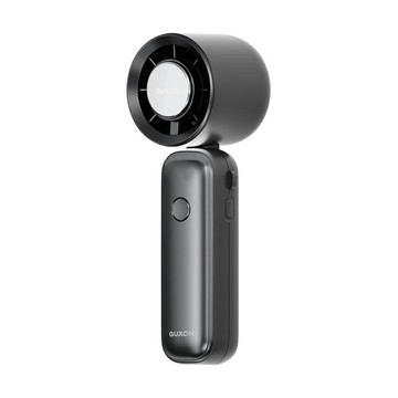 【GUXON】巧冰扇 冰敷手持高速風扇｜夜幕黑【三井3C】