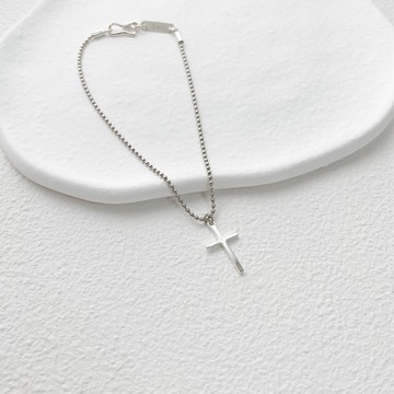 信仰 | 十字架 | 純銀手鍊