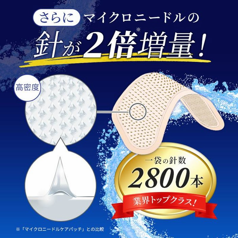 ニードルパッチ ハイドロキノン 2枚入り×5個セット 目の下パッチ