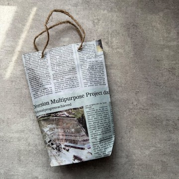 手工再生報紙提袋 S_M_L