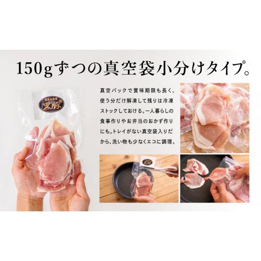 ふるさと納税 鹿児島県 南さつま市 黒豚 ロース 焼肉 ・ 生姜焼き用 750g （150g×5P）豚肉 ロース 焼肉 バーベキュー BBQ 生姜焼き 小分け 冷…