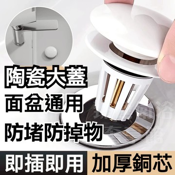 現貨🔥彈跳式落水頭心軸 彈跳心軸 按壓心軸 彈跳止水塞蓋 按壓排桿心軸 彈跳芯 按壓芯 洗臉盆堵水器 洗臉盆芯軸 按壓式