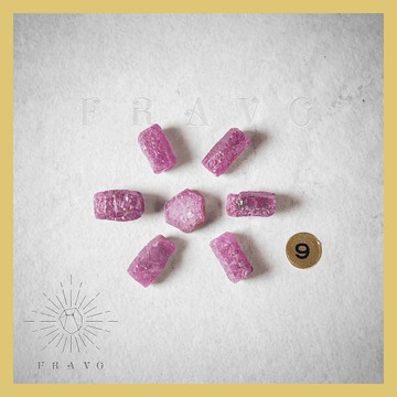 點燃生命的熱情 |緬甸紅寶石 紅寶石 原礦 水晶排列 水晶療癒 已鑑定 HI08-09