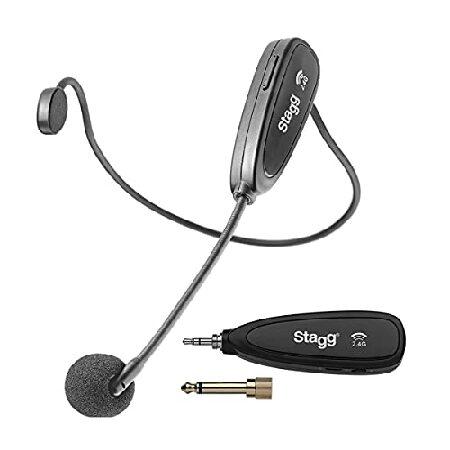 Stagg Wireless Headset Microphone (SUW 12H-BK) 並行輸入品