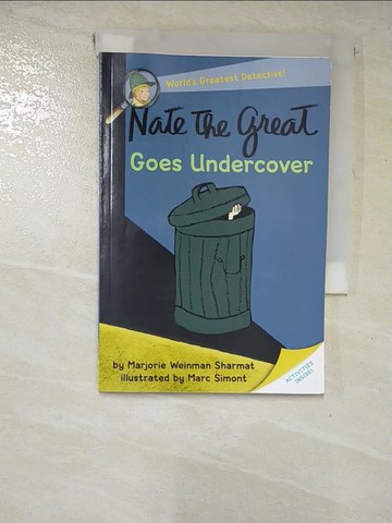 【書寶二手書T8／原文小說_RYZ】Nate the Great Goes Undercover_Sharmat, Marjorie Weinman