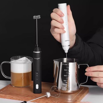 【便攜式電動起泡器系列-多款可選-1款/組】咖啡打奶泡器手持電動奶泡機牛奶攪拌器-250401