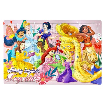 迪士尼公主 真歡樂拼圖  1個  60片