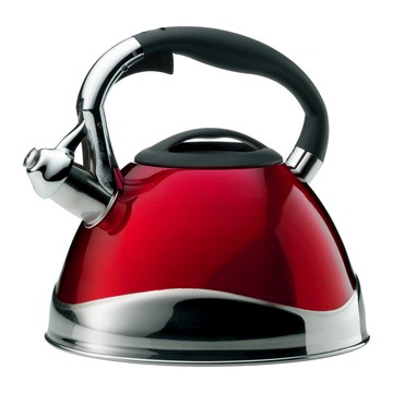 kela 不鏽鋼笛音壺  1個  3L  紅色