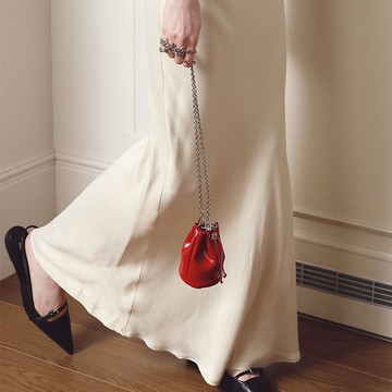 韓國製 MUR Muffin Bag Vegan Leather 包包 (Red)