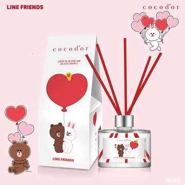 LINE FRIENDS 愛無所不在 擴香瓶 200ml- Black Cherry 黑櫻桃