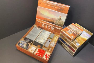 【桌遊侍】殖民火星 重塑火星 烏鴉盒子《免運》收納盒 正版實體店面快速出貨.周邊.木盒.收納.收藏.模型盒.桌遊周邊