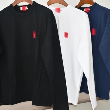 [經典款]男女同款單紅狐長袖T恤