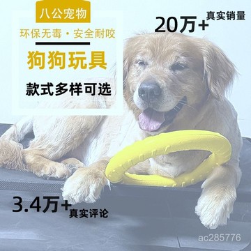專業圈圈寵物玩具耐咬拉布拉多金毛邊牧犬耐咬浮水訓狗專用球玩具 BNAC