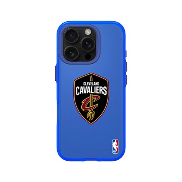 iPhone 16 Pro Clear 激光藍 - NBA - Logo-克里夫蘭騎士 Cleveland Cavaliers