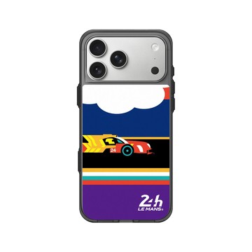 iPhone 17 Pro Max Clear (相機按鈕) 酷墨灰 - 24 Hours of Le Mans - 24h - Comic