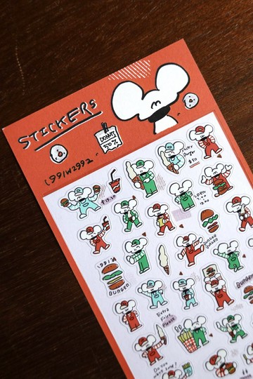 鼠老闆的速食店//Stickers