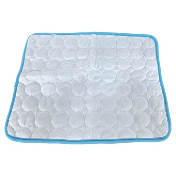 寵物夏季冰絲涼墊 方便收納 耐磨耐咬 舒適涼感  淺藍色  1個