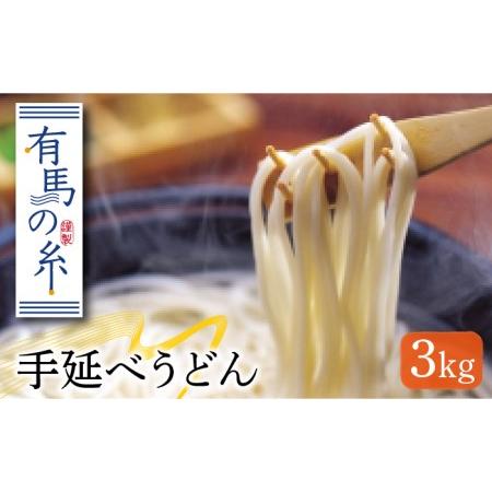 ふるさと納税 有馬の糸 手延べ うどん 3kg   南島原市   竹市製麺[SBT002] 長崎県南島原市