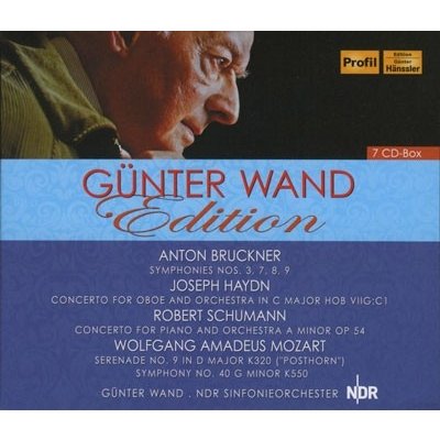 GUNTER WAND BRUCKNER HAYDN SCHUMANN MOZART