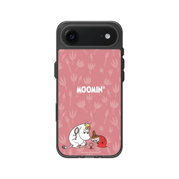 iPhone Air Clear (相機按鈕) 酷墨灰 - Moomin - 歌妮＆小美