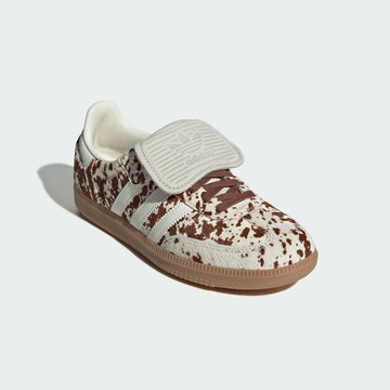 [ACS] adidas 休閒鞋 Samba LT W 女鞋 米白 棕 乳牛紋 仿馬毛 德訓鞋 翻鞋舌 愛迪達 JS3931
