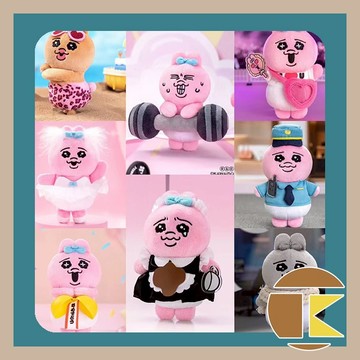 【10月預購】usagi兔兔生活系列毛絨掛件盲盒公仔盒玩 一中盒6入Q版收藏擺件 愛蛋客