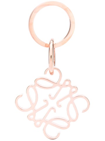 LOEWE - Anagram keyring - women - Metal - One Size - Pink