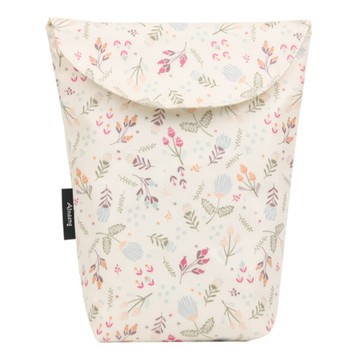 ALMAENG 尿布收納袋 1入  24 x 20 x 6cm  蒲公英 米白色