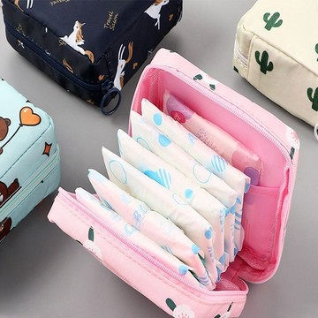 隔日✈️姨媽巾收納包少女學生上班族可愛便攜衛生巾小包大容量衛生棉袋子