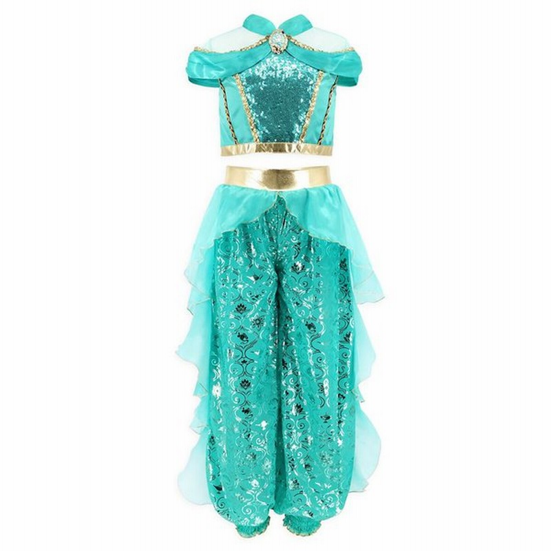 ディズニー アラジン ジャスミン プリンセス ドレス コスチューム 衣装 コスプレ 服 女子 子供 ハロウィン 通販 Lineポイント最大0 5 Get Lineショッピング
