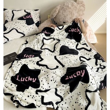 毛毯加厚冬季天牛奶絨沙發午睡毯法蘭珊瑚絨蓋毯辦公室兒童小毯子