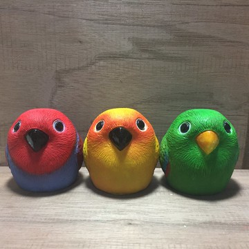 客製化 療癒圓滾滾系列-鸚鵡