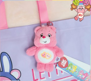 CAREBEARS-吊飾-魔法毛絨挂件
