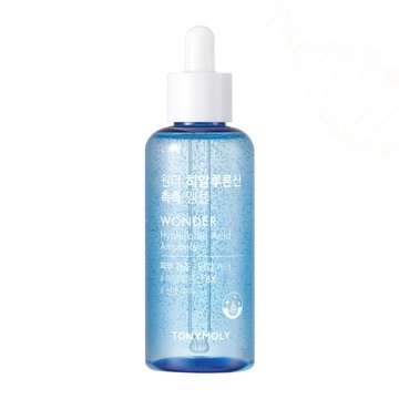 TONYMOLY Wonder 玻尿酸保濕安瓶 含8重玻尿酸 深層補水 植物性舒緩配方 不黏膩  100ml  1瓶
