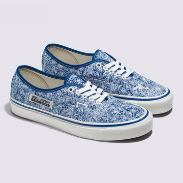 Vans Authentic 44 DX 男女款藍色鹽染效果滑板鞋