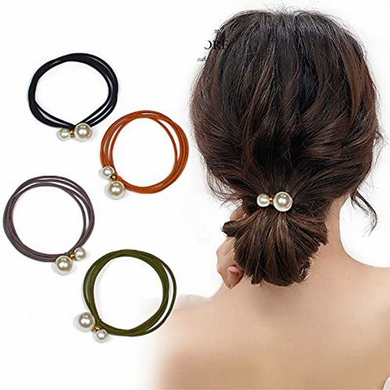 Bianhuan ヘアゴム 大人 おしゃれ ヘアアクセサリー パール 髪ゴム かわいい レディース 髪留め 髪飾り 上品 エレガント シンプ 通販 Lineポイント最大0 5 Get Lineショッピング