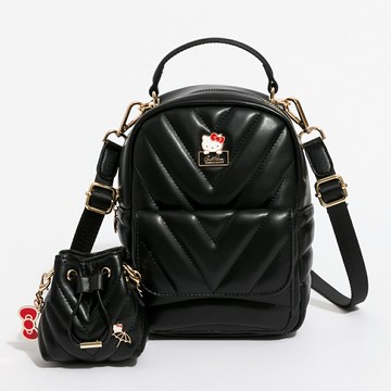 Hello Kitty - Arnold Palmer - 小後背包  Melody系列 - 黑色