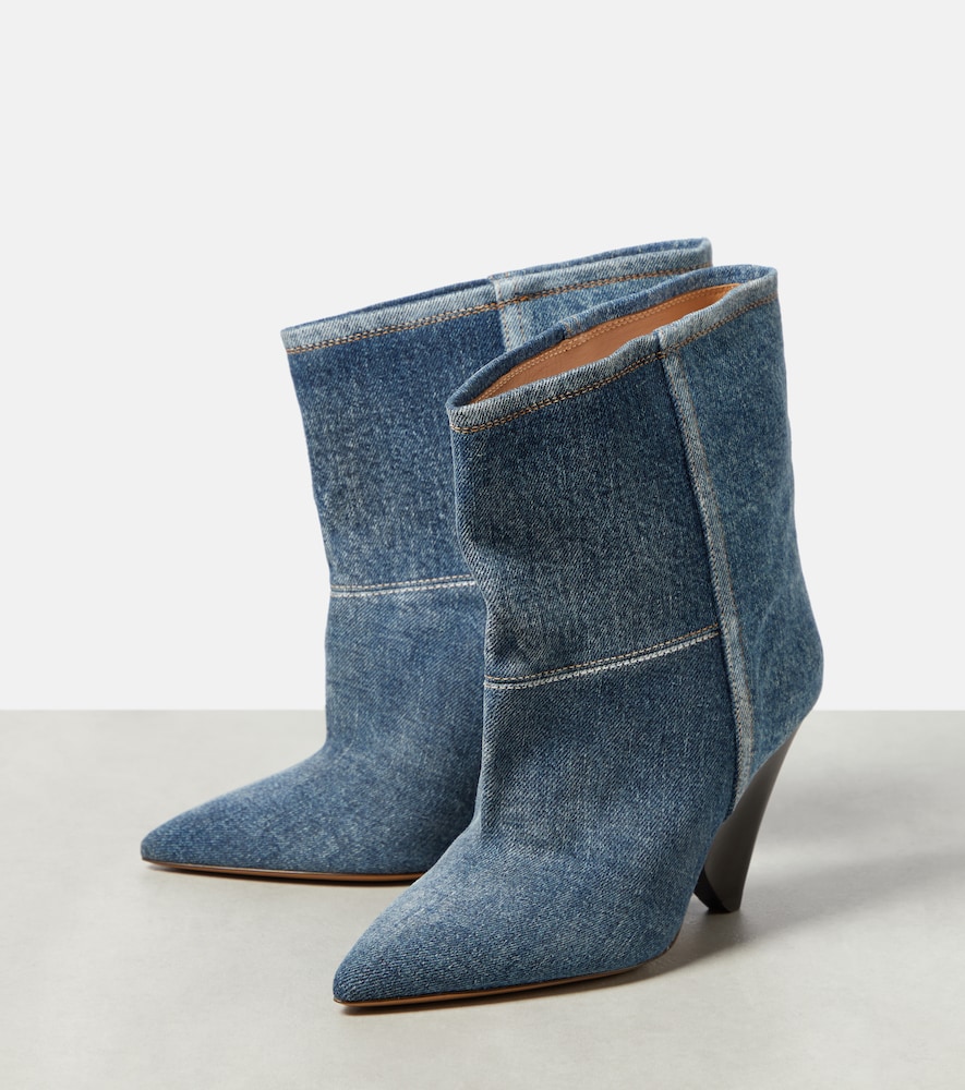 Isabel Marant Rouxa denim ankle boots