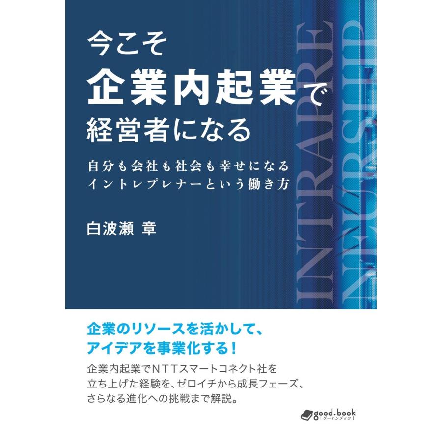 今こそ企業内起業で経営者になる 電子書籍版   白波瀬章