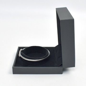 手環盒 簡樸灰飾品禮盒【NAWA28】