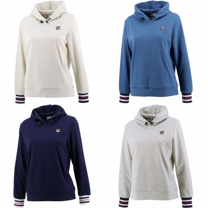 フィラ FILA テニスウェア レディース プルパーカー VL2542 フィラ FILA テニスウェア レディース プルパーカー VL2542