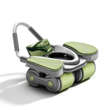 【GAARii】自動回彈 四輪健腹輪 健身 健腹 擴胸 練腹肌神器捲腹收腹男健身肘撐式 滾輪 健腹輪(四輪健腹輪)