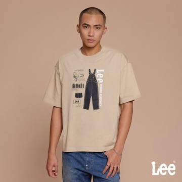 Lee 男女同款 季節性版型 組成印花短袖圓領TEE 三色 LB602047124/LB602047735/LB602047K14