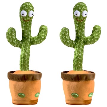 DREAMCATCHER 捕夢網 唱歌跳舞仙人掌  2個  充電款