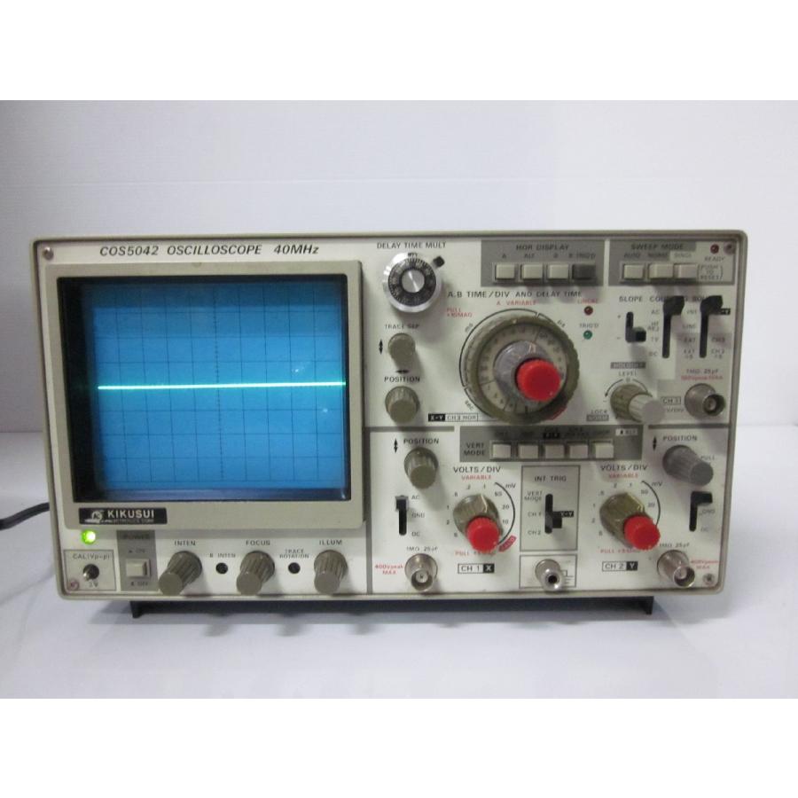 中古】オシロスコープ COS5042 菊水電子工業 KIKUSUI 3ch 40MHz 3z2067