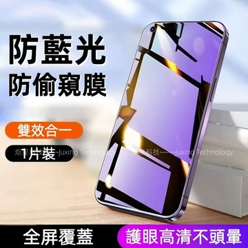 雙效合一 抗藍光防窺膜 鋼化膜 防爆防摔 適用於 OPPO Reno 16 15 14 13 12 11 Pro 熒幕貼